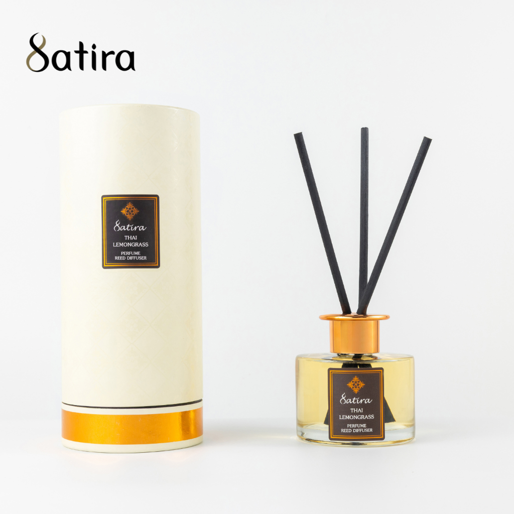 Satira Perfume Reed Diffuser: Thai Lemongrass 200 ml สถิรา ก้านไม้หอม ...