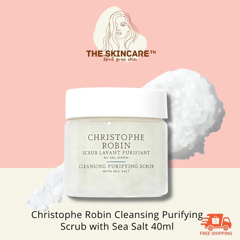 🔥10.10🔥 Christophe Robin - Perfect Hair Duo (Sea Salt Scrub + Prickly ...