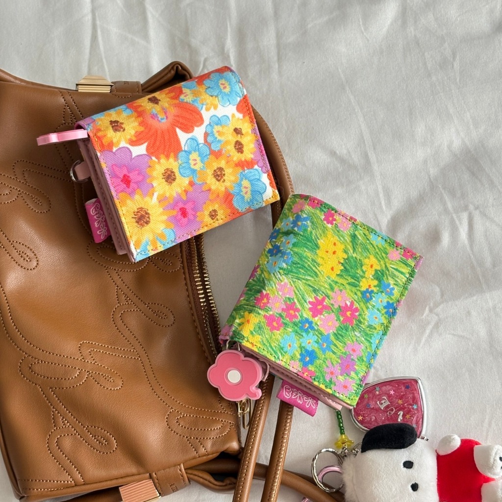 *อ่านก่อนตัดสินใจซื้อ*amuse.stuff-chopy wallet กระเป๋าตังค์ใบเล็กพิมพ์ ...