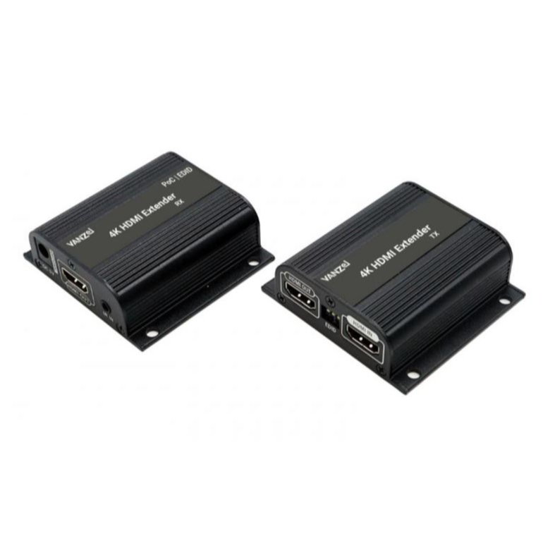 VANZEL 70m@1080P, 40m@4K30 HDMI #Extender Over CAT6 with PoC & EDID ...