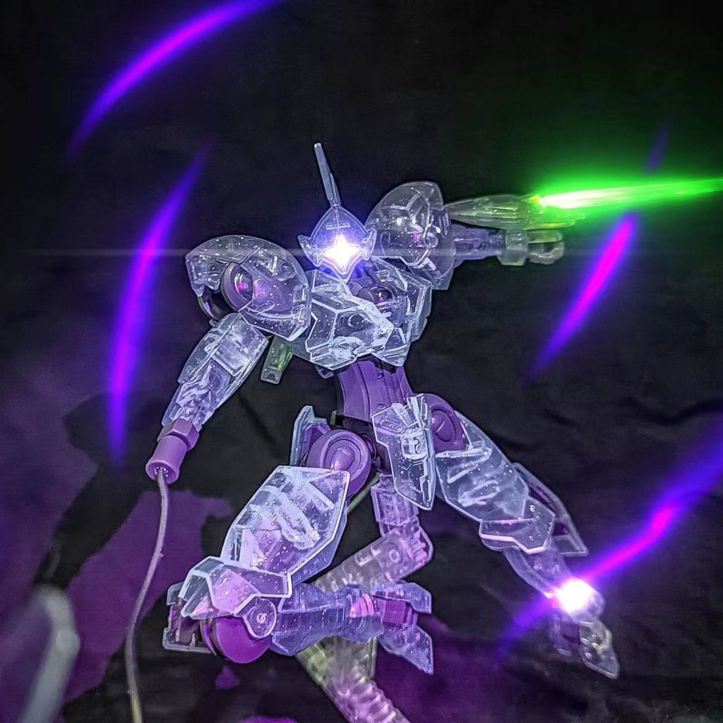 Color transparent CFK-029 MICHAELIS โมเดลกันดั้มสีใส HG Mercury Witch ...