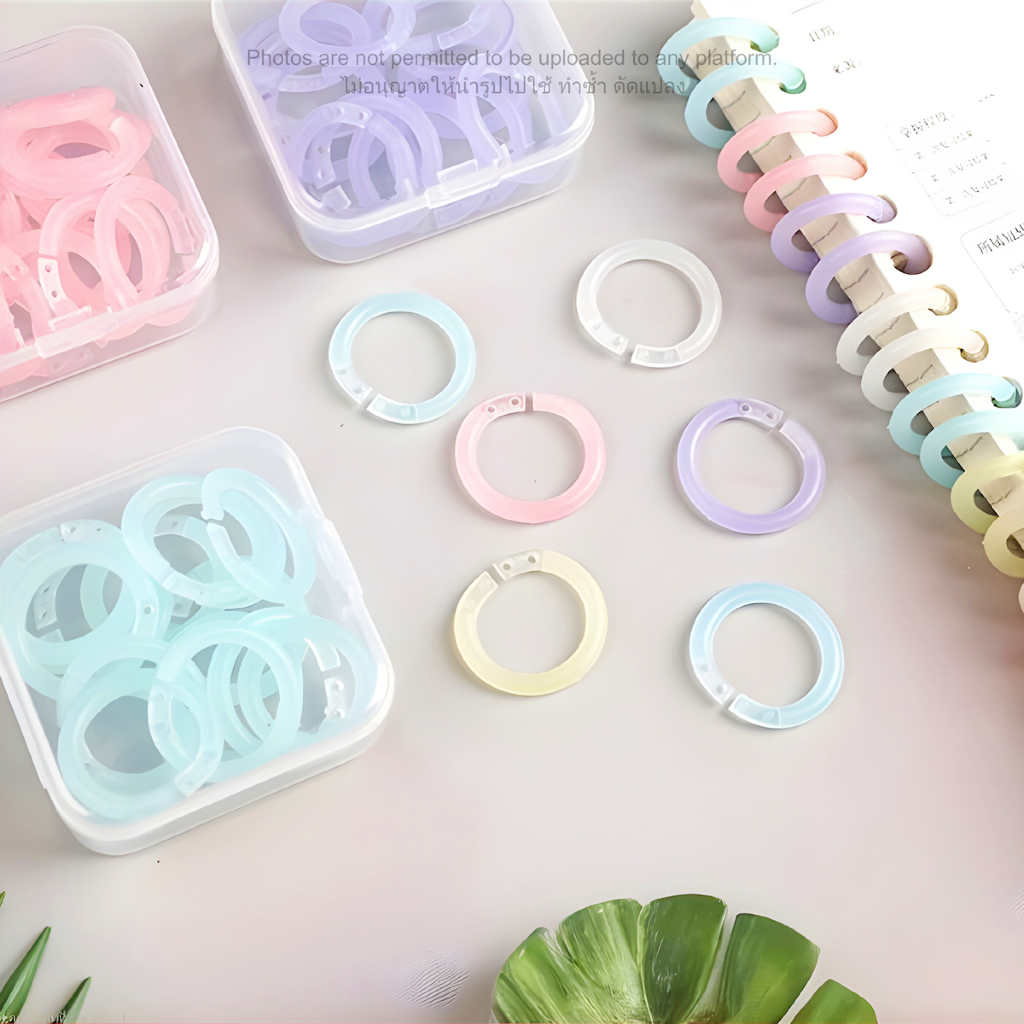 24Hr ห่วงร้อยเอกสาร 1Ring ปรับขนาดได้ 2 ระดับ ห่วงอเนกประสงค์ ห่วงเข้า ...