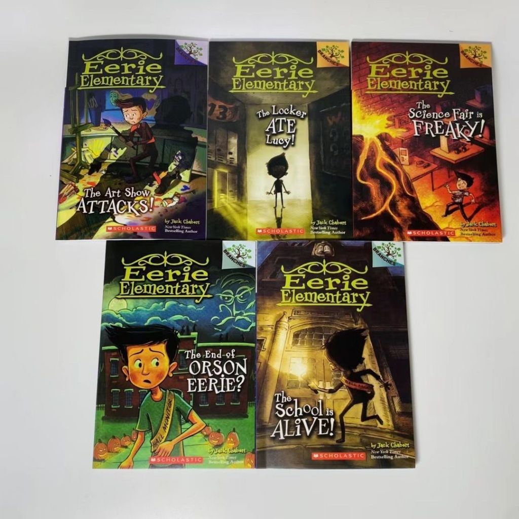 10 Books/Set Eerie Elementary The School Is Alive Children English ...