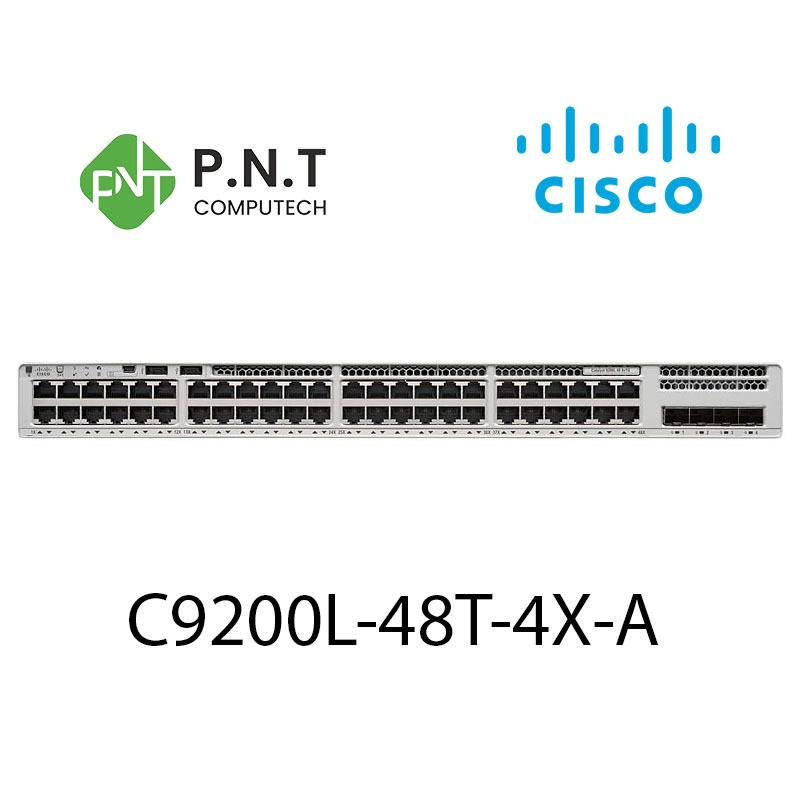 Cisco Catalyst 9200L 48-Port Data only, 4 x 10G ,Network Advantage ...