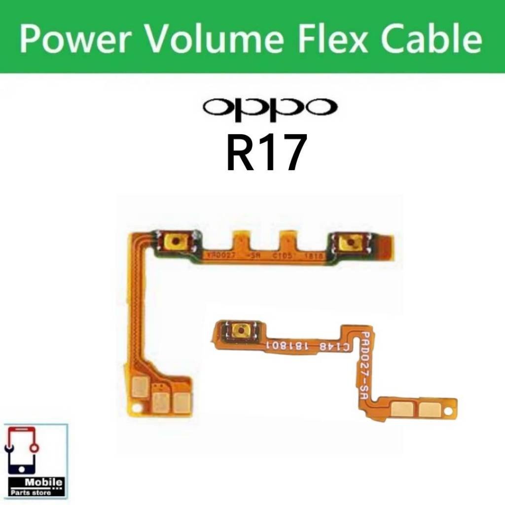 แพรสวิตช์ OPPO R17 แพรpower แพรปิดเปิด Power&Volume Button Flex Cable ...