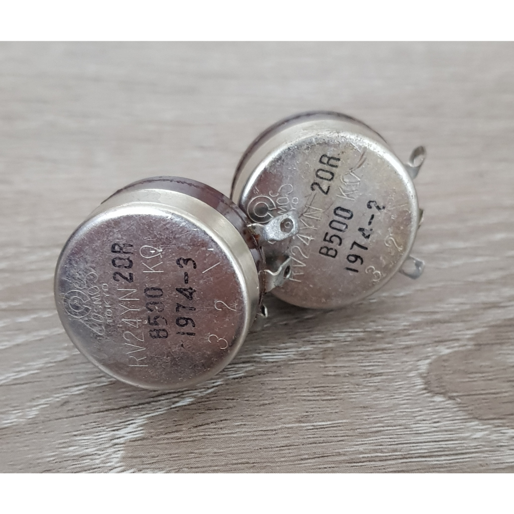 Hum Pod ค่า 500k ( ตัวต้านทานปรับค่าได้ชนิด Wire Wound ) 3 Watts ขนาด 3 ...