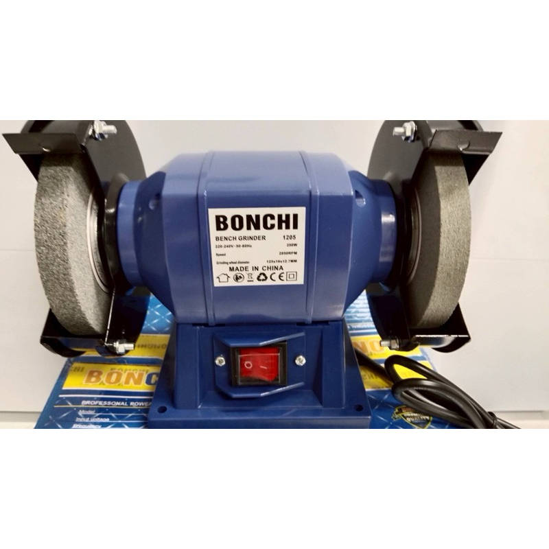 BONCHI มอเตอร์หินเจียร มอเตอร์หินไฟ 5 นิ้ว / 6 นิ้ว / 8 นิ้ว ( Bench ...