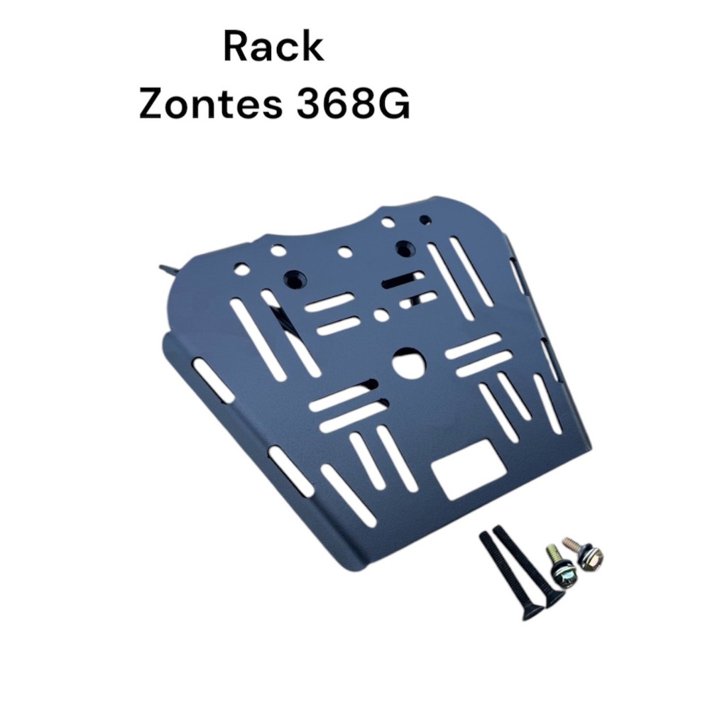 Rack สําหรับ ZONTES 368G รถจักรยานยนต์ดัดแปลงสแตนเลสหนาด้านหลังชั้นวาง ...