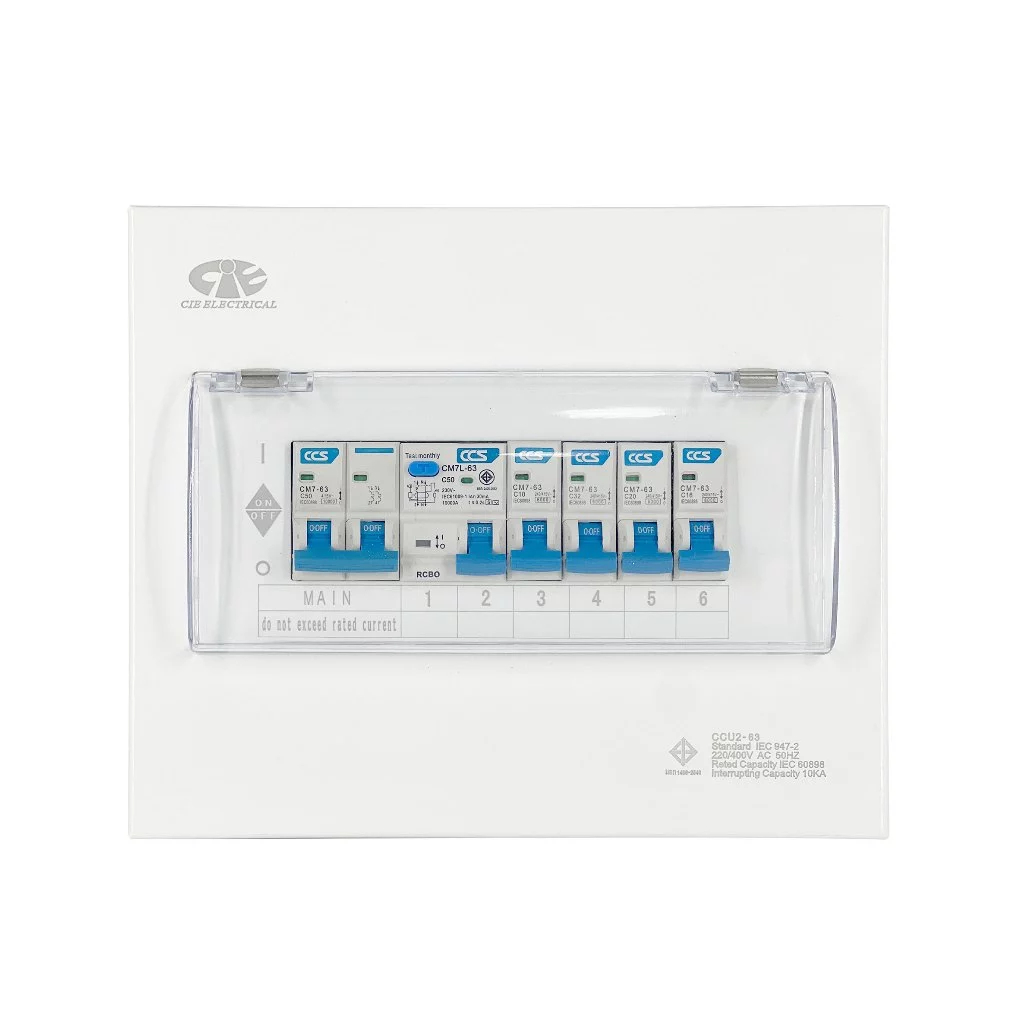 CCS ตู้คอนซูมเมอร์ Consumer Unit ตู้ครบชุด 4 ช่อง กันดูด+มีลูกเซอร์กิต ...