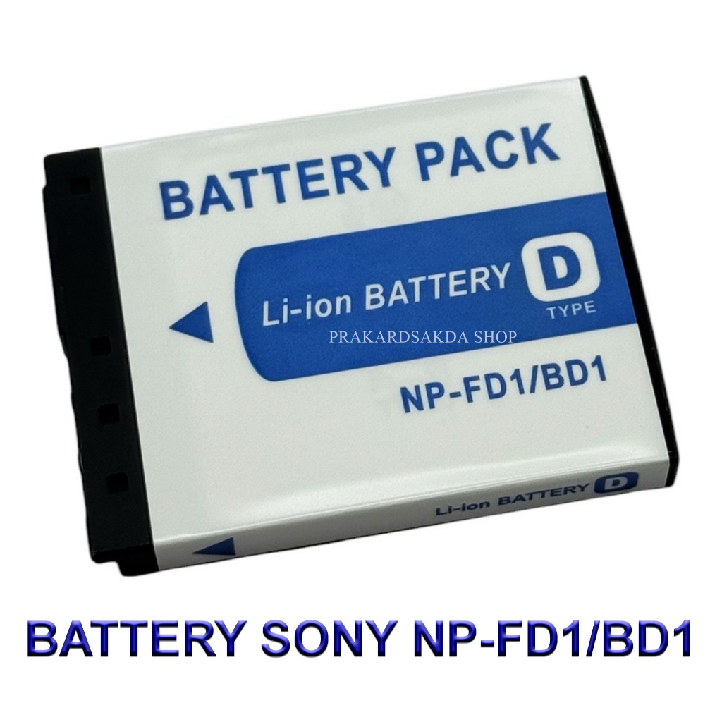 NP-BD1 / NP-FD1 / BD1 / FD1 Battery and Charger For Sony Cybershot DSC ...