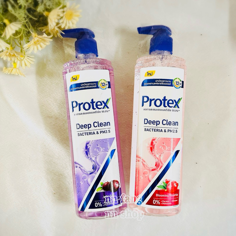 เจลอาบน้ำ โพรเทคส์ ดีพคลีน 380 มล. (โรสฮิป / จอยลี อาไซอิ) Protex Deep ...