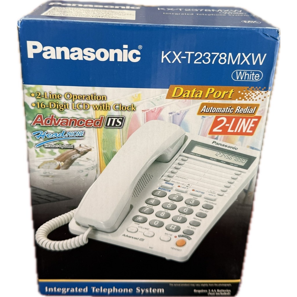  2 PANASONIC KX T2378MX 