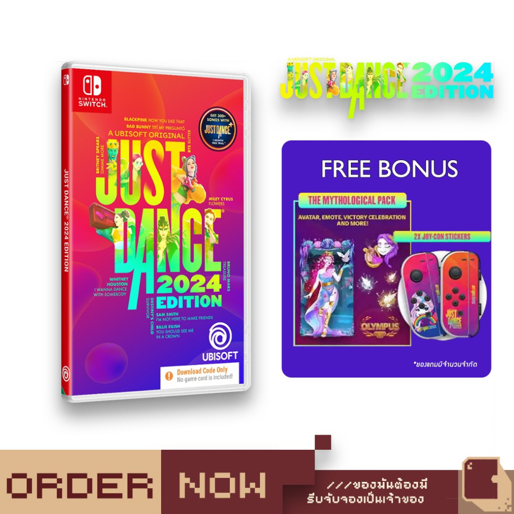 Just Dance 2024 Edition - Digital Code In Box For Latest Music & Dance Game