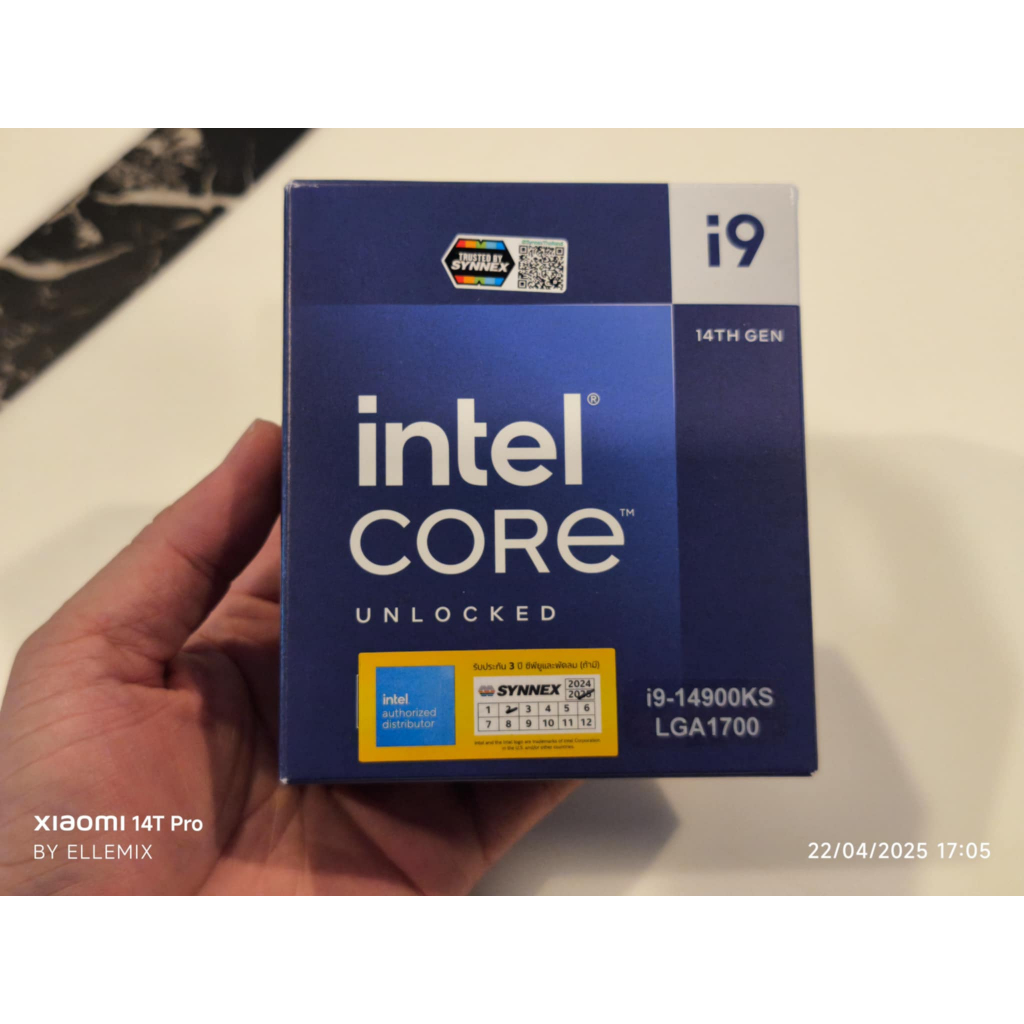 CPU (ซีพียู) INTEL CORE I9-14900KS - 24C 32T 2.4-6.2GHz (INTEL SOCKET ...