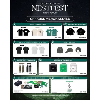 GOT7 NESTFEST バンコク MD Tシャツ ブラック (フリーサイズ) เสื้อ got7 ราคาพิเศษ | ซื้อออนไลน์ที่ Shopee ส่งฟรี*ทั่วไทย