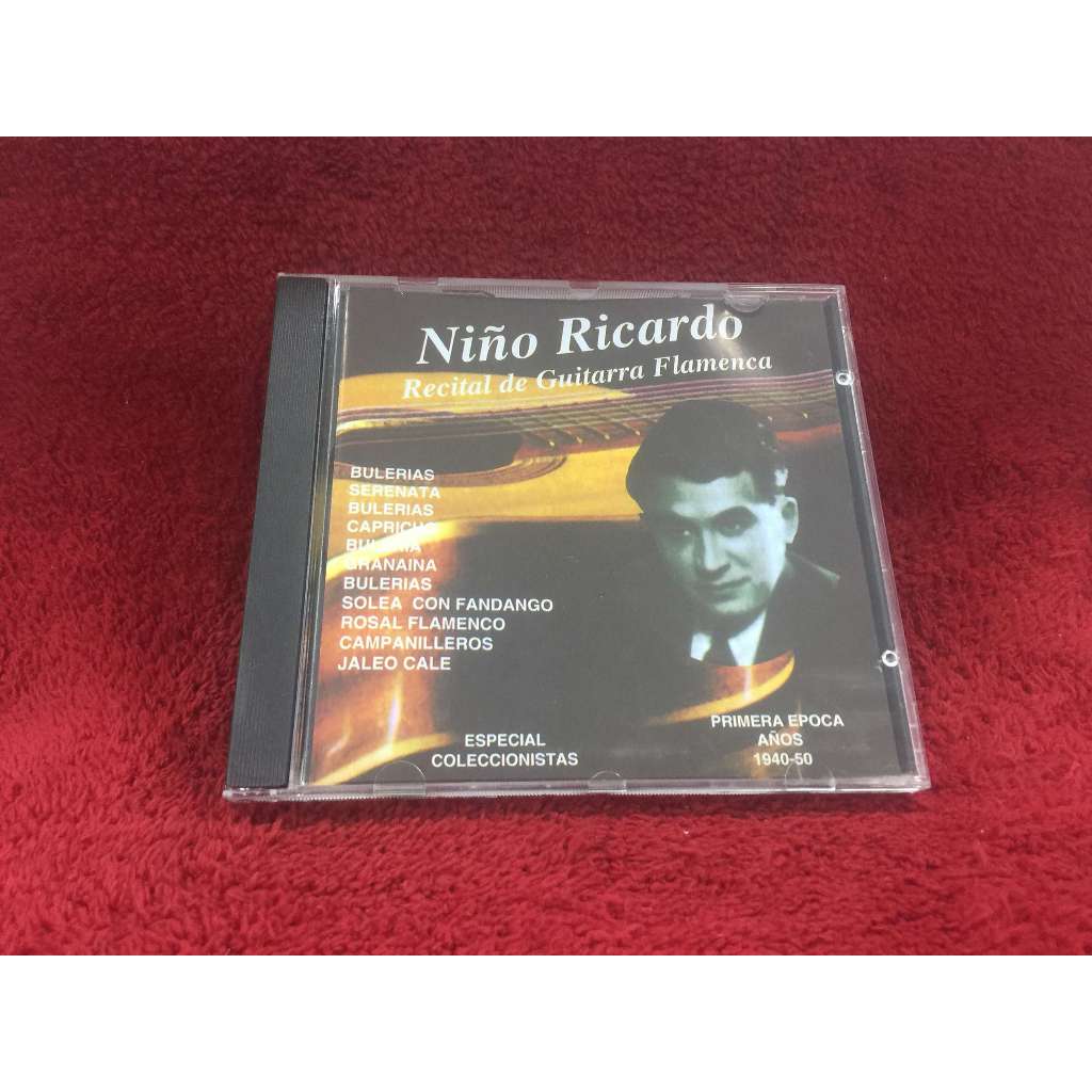 CD เพลงสากล Niño Ricardo - Recital de Guitarra Flamenca สภาพตามรูปปก ...