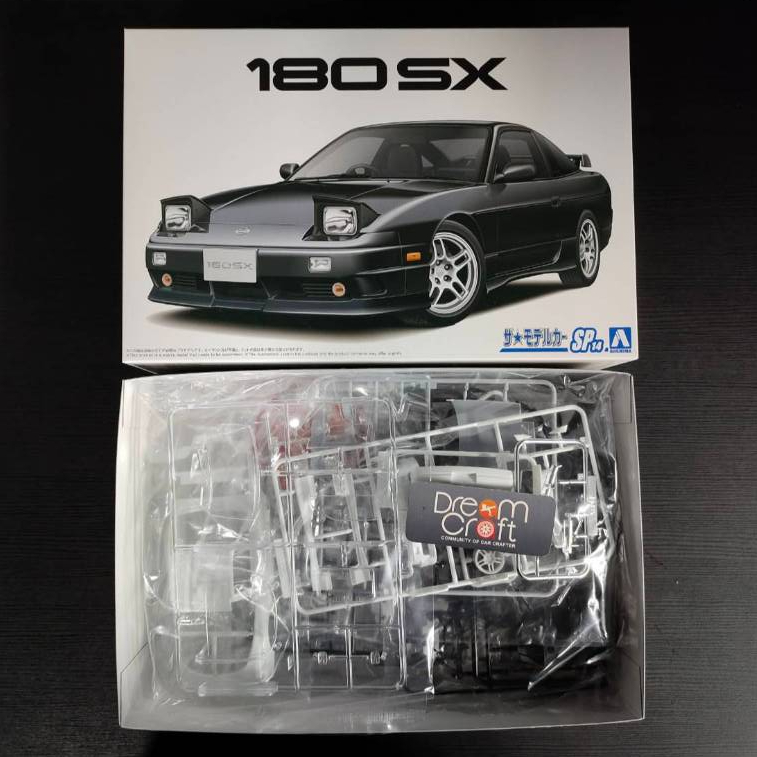 AOSHIMA MCSP14 1/24 Nissan RPS13 180SX TYPE X `96 Custom Wheel (โมเดล ...