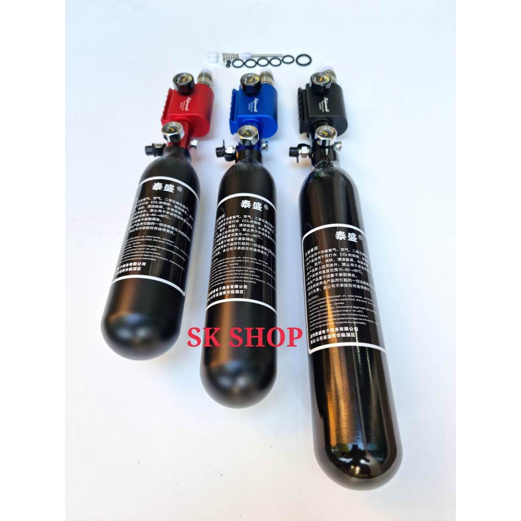 Superwell ยาว60mm มีเรคกูเรเตอร์ปรับใน1800psi พร้อมถังอลูมิเนียมแคปซูล ...