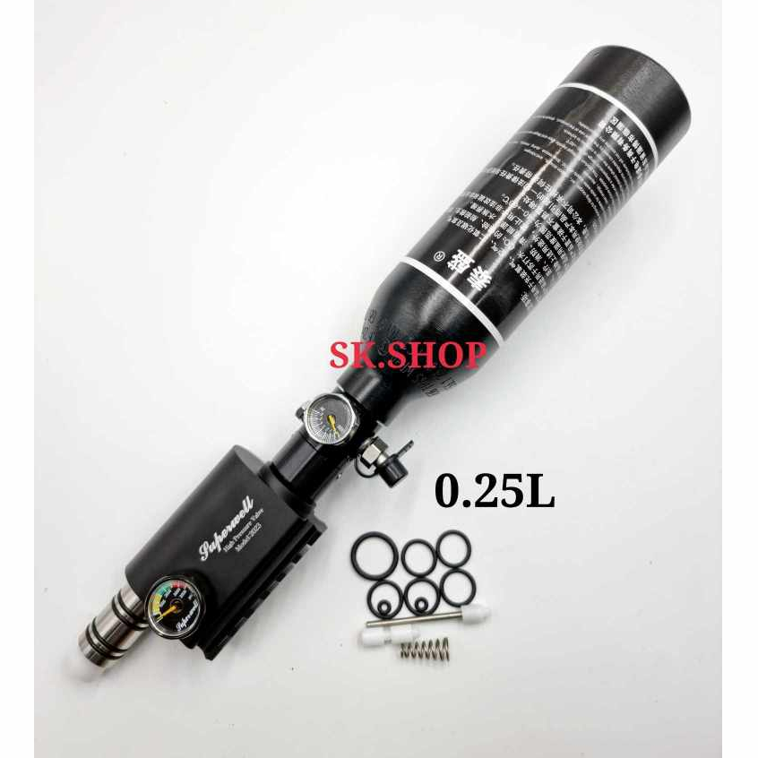 Superwell ยาว70mm เร็คกูเรเตอร์QUPB 1800psi พร้อมถังอลูมิเนียม ชุดปรับ ...