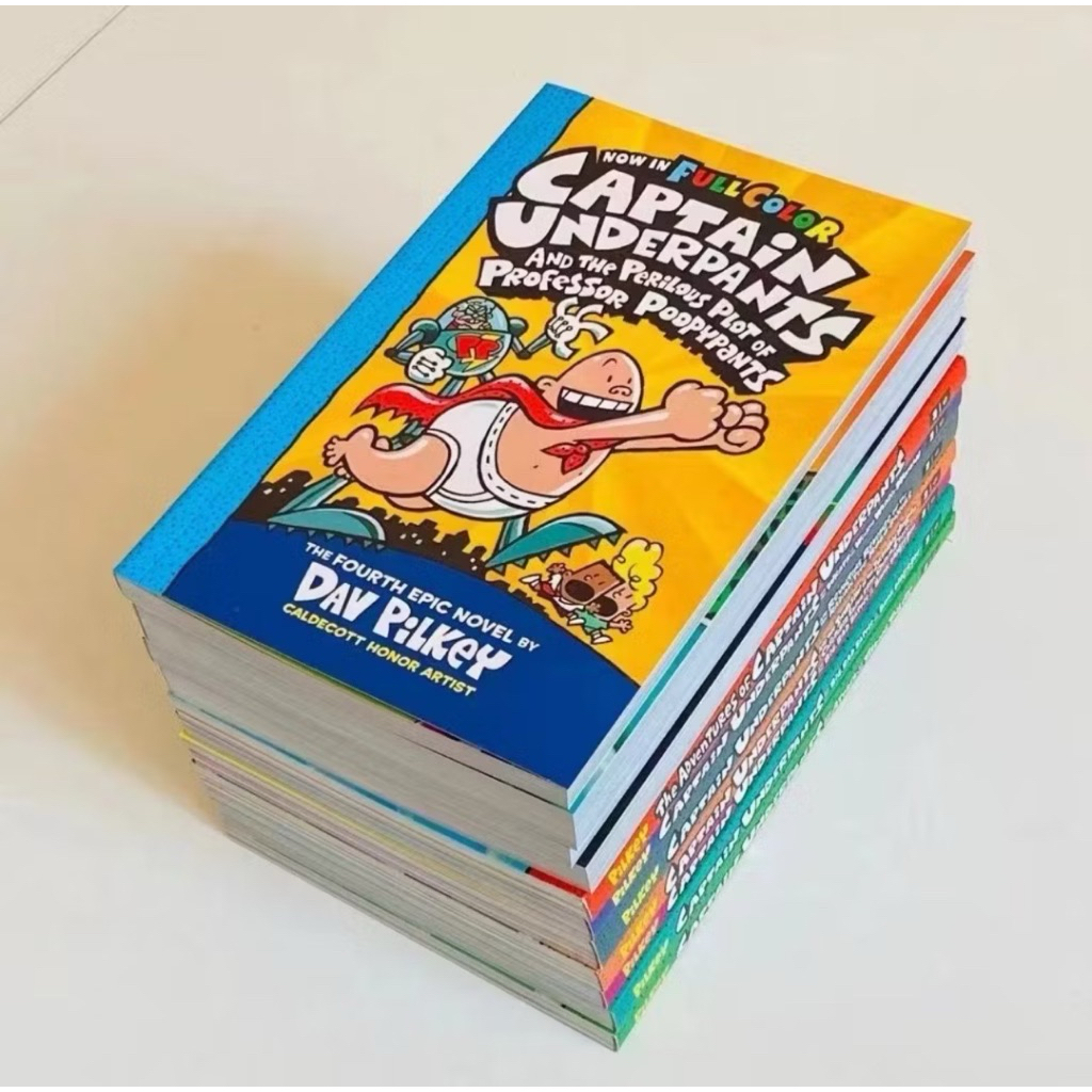 Captain Underpants 絵本14冊　全冊音源　マイヤペン対応 Captain Underpants 絵本14冊 全冊音源 マイヤペン対応 - メルカリ