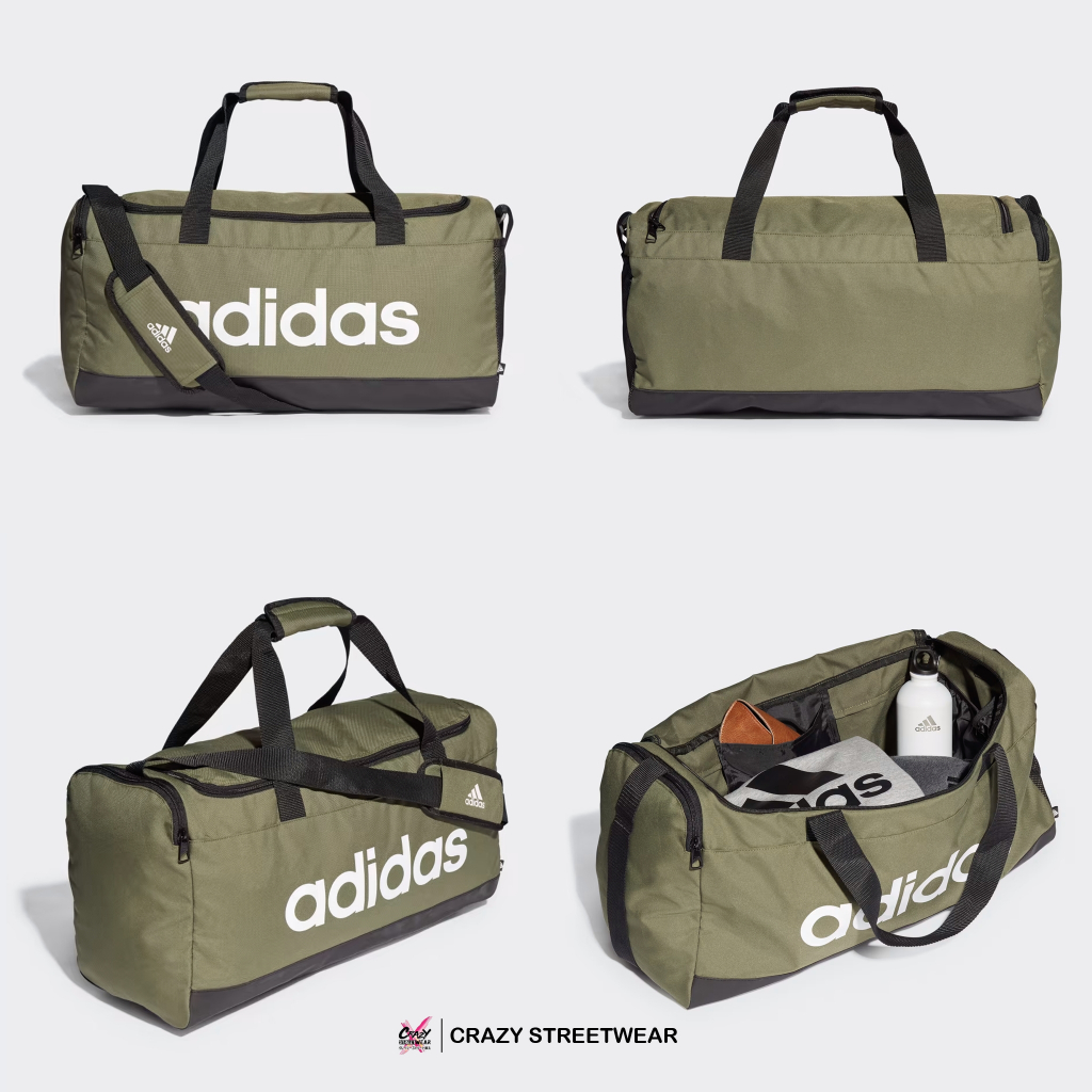 กระเป๋า Adidas Essentials Logo Duffel Bag ขนาดกลาง ของแท้ 100% GN2039 ...