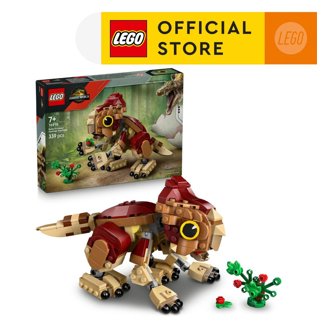 LEGO Jurassic World 76970 Baby Dinosaur Dolores: Aquilops (339pcs ...