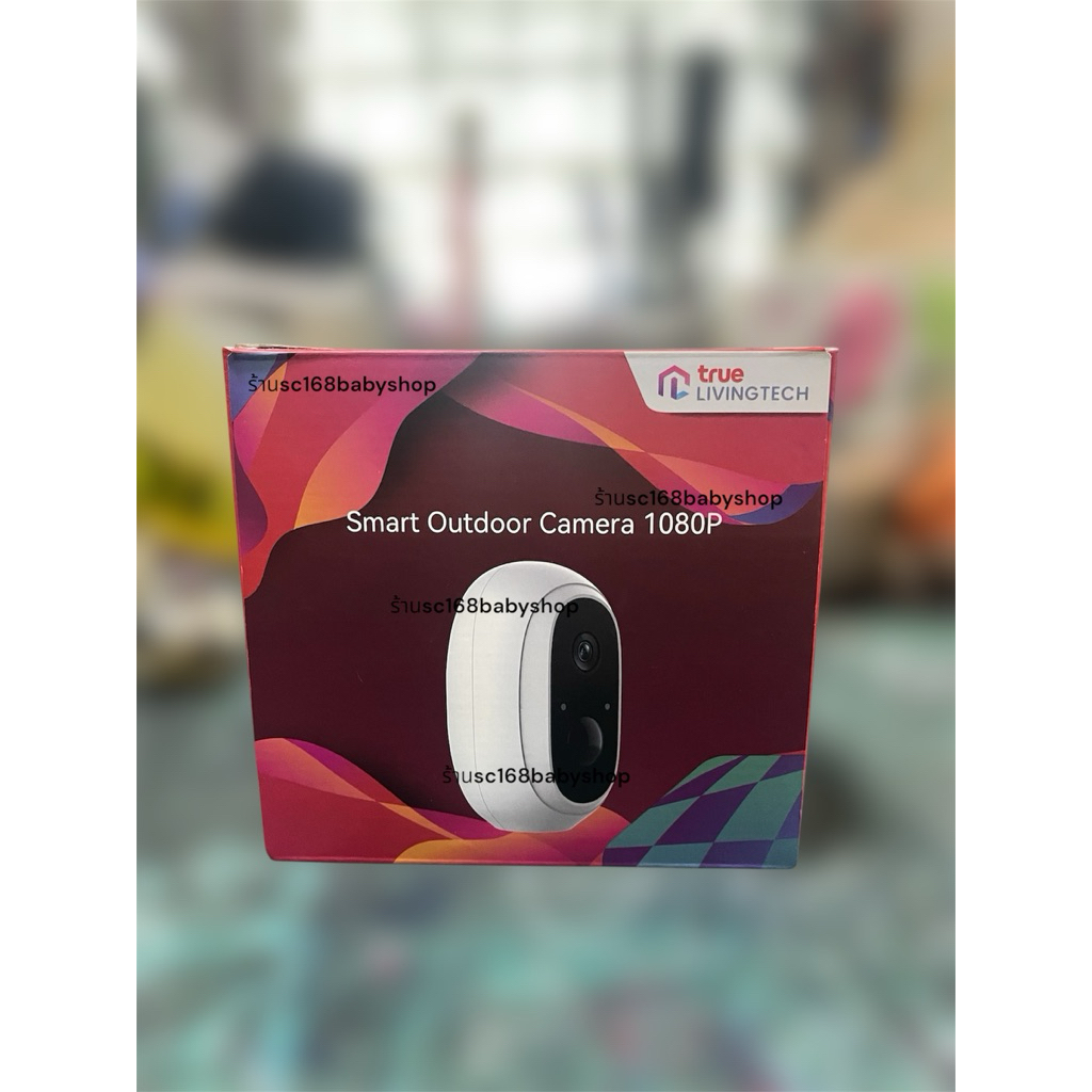 กล้องวงจรปิดทรูภายนอก true living techSmart Outdoor Camera 1080P ไร้สาย ...