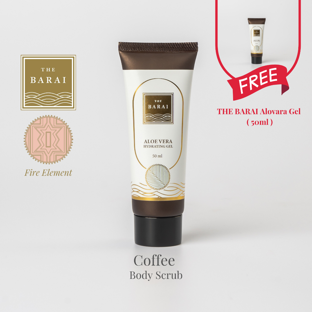THE BARAI Coffee Body Scrub 190ml เดอะ บาราย สครับกาแฟขัดผิวกาย ...
