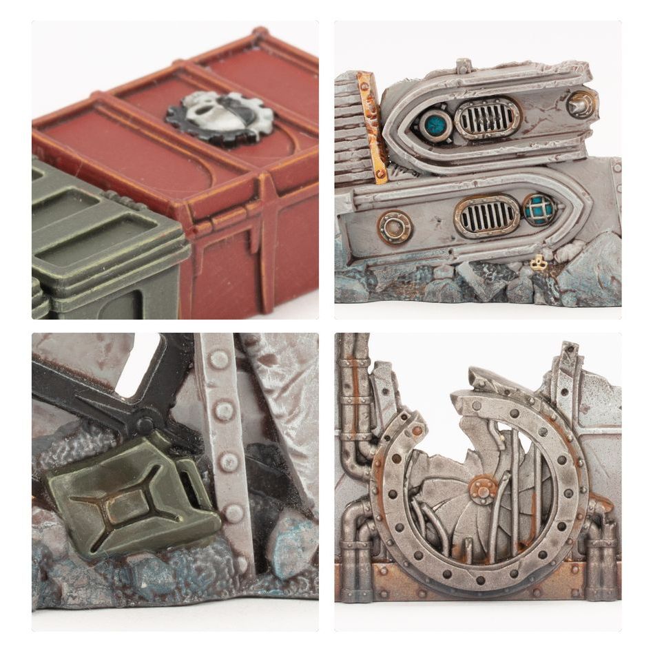 Warhammer 40k Kill Team - Killzone Volkus terrain ฉากจำลอง ฉากเล่นวอร์ ...
