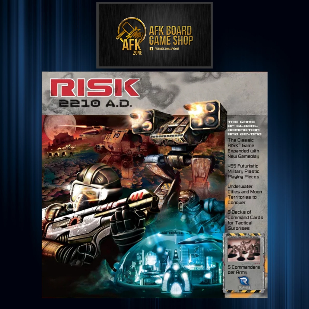 Risk 2210 A.D. ENG Edition - Board Game - บอร์ดเกม | Shopee Thailand