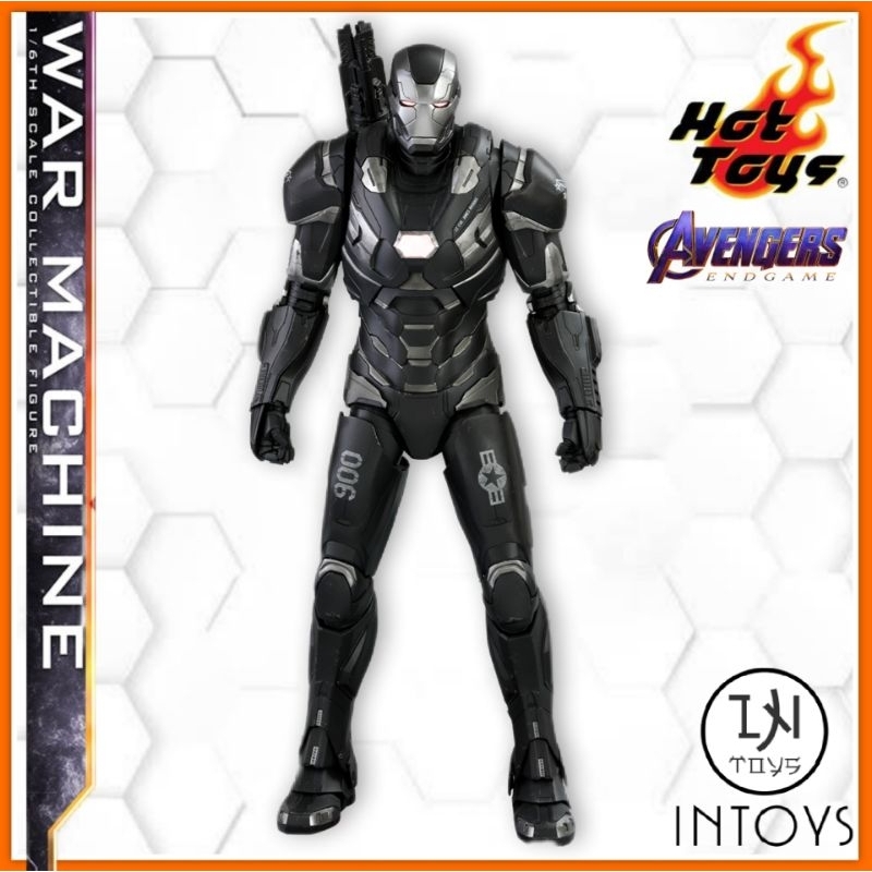 未使用 【中古】 Hot Toys MARVEL WAR MACHINE MMS530D31 ゆで 1/6 ホットトイズ アベンジャーズ エンド