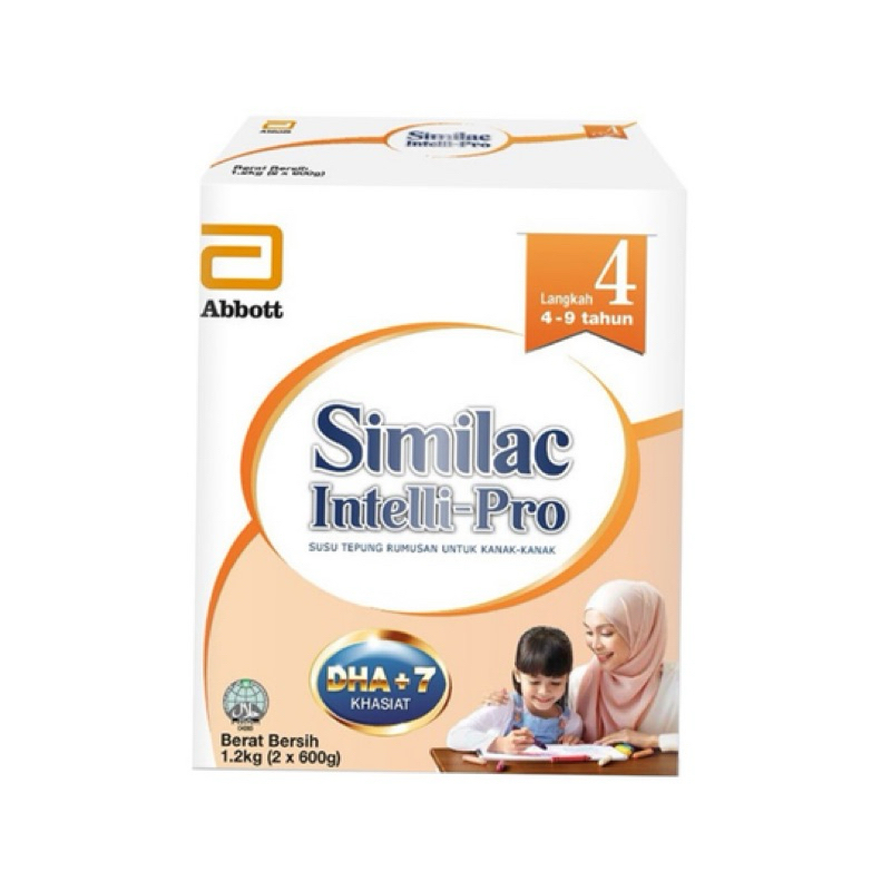 SIMILAC INTELLI-PRO4 1.2KG BIB สำหรับ เด็ก 4-9 ปี | Shopee Thailand