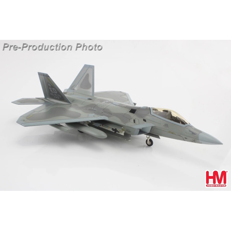 【เปิดจองพรีออเดอร์】HOBBY MASTER HA2829 F-22 Raptor (with steathy pods ...