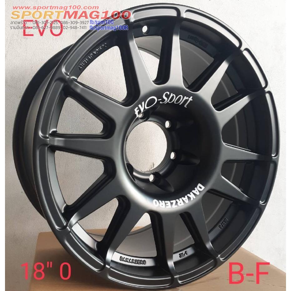 ล้อแม็กซ์ Evo Cross สีดำด้าน 9-18นิ้ว 6รู139.7 ET0 [20304] | Shopee ...