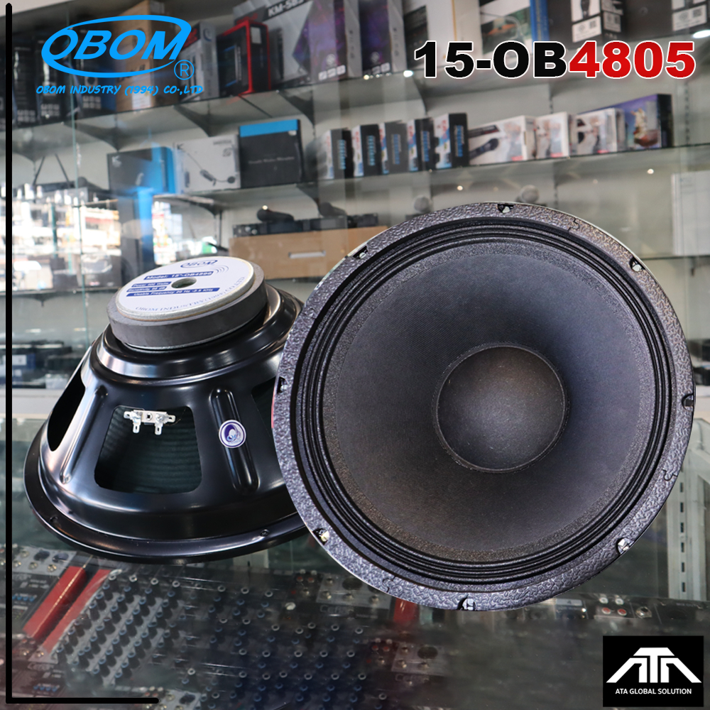 ดอกลำโพง 15นิ้ว ดอกลำโพง OBOM OB4805 ดอกลำโพง15นิ้ว 800วัตต์ 8โอห์ม ...