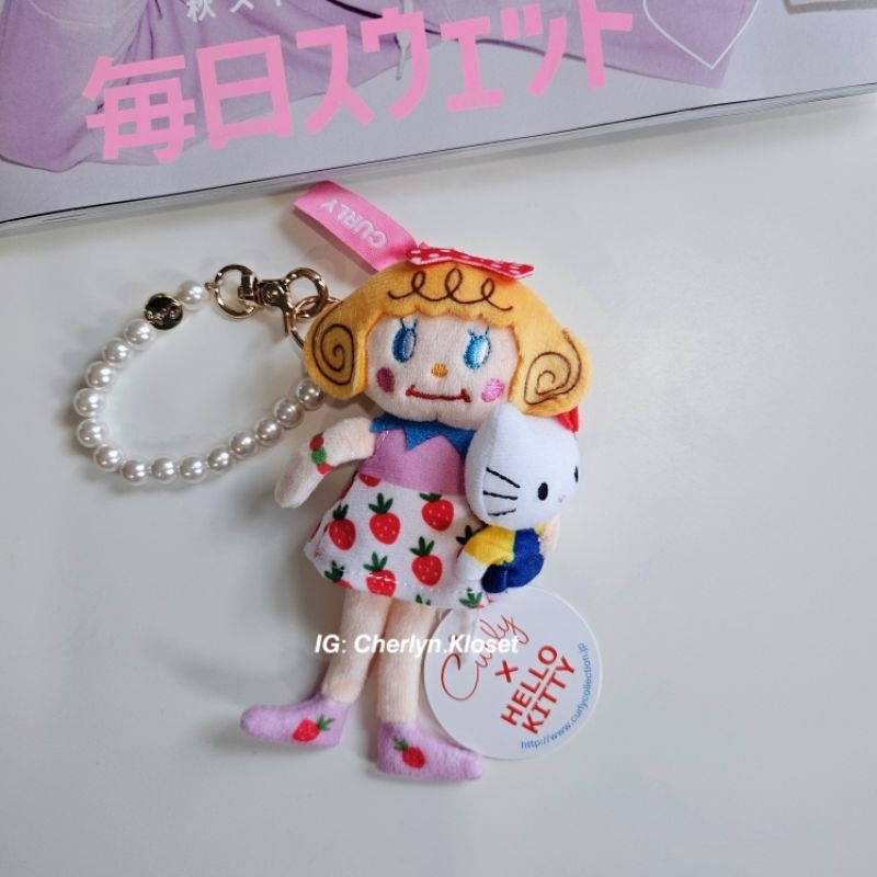 Curly Collectionx Hello Kittyチャーム Curly Collection X Hello