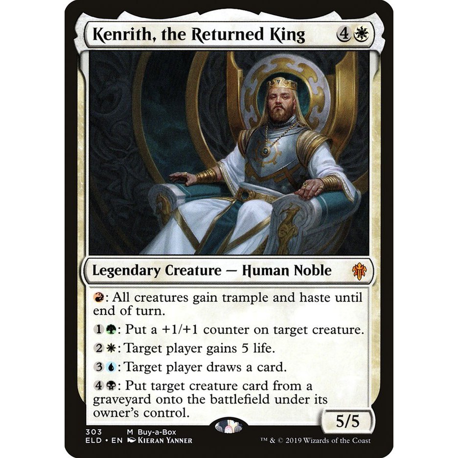 Kenrith, the Returned King การ์ด Magic The Gathering ของแท้ จากรุ่น Buy ...