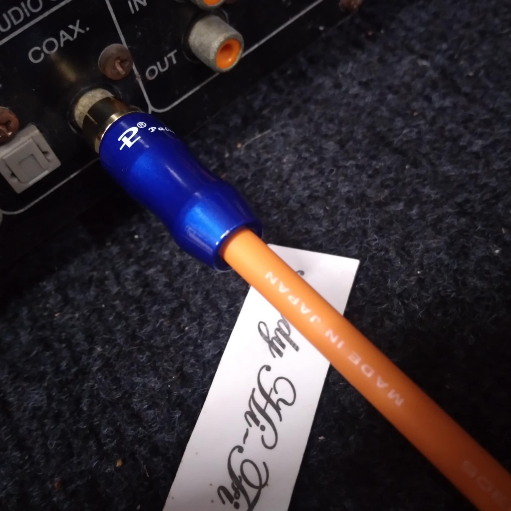 thumbnail image 2 of Short Digital Coaxial Audio Cable (0.5m / 1.5ft) - 3.5mm TS To RCA, Canare LV-61S, For Clean Signal 2 of 14