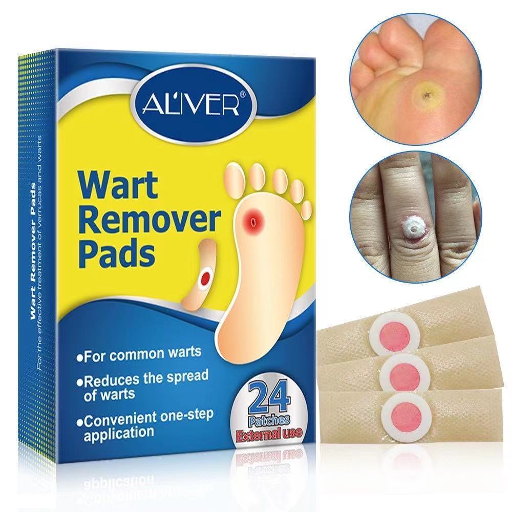 ของแท้ 100% ALIVER Corn Removal Plaster แผ่นแปะตาปลา[24แผ่น/กล่อง ...