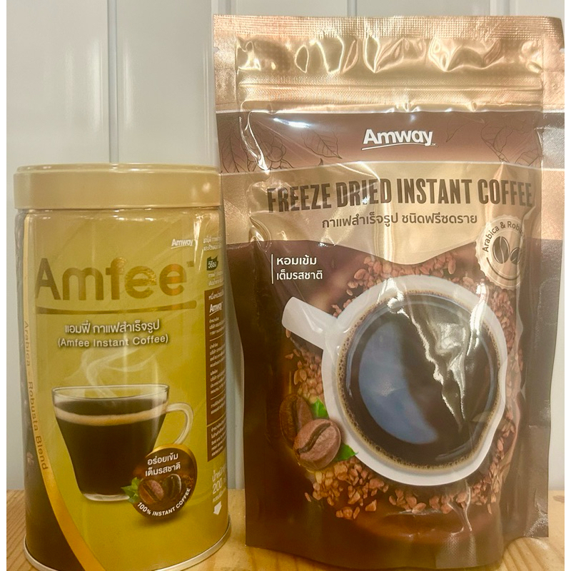 Amfee กาแฟสำเร็จรูป น้ำหนักสุทธิ100-200กรัม | Shopee Thailand