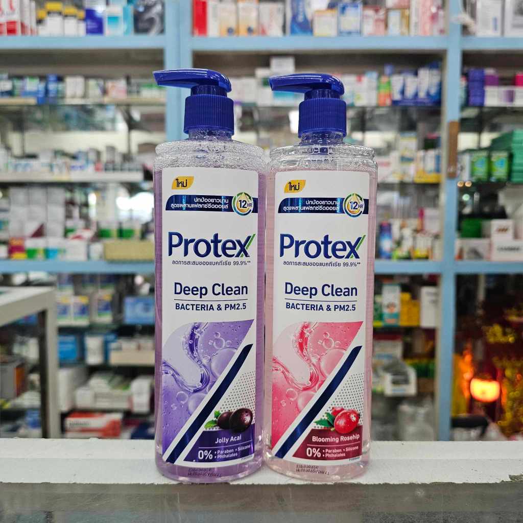 เจลอาบน้ำ โพรเทคส์ ดีพคลีน 380 มล. (โรสฮิป / จอยลี อาไซอิ) Protex Deep ...