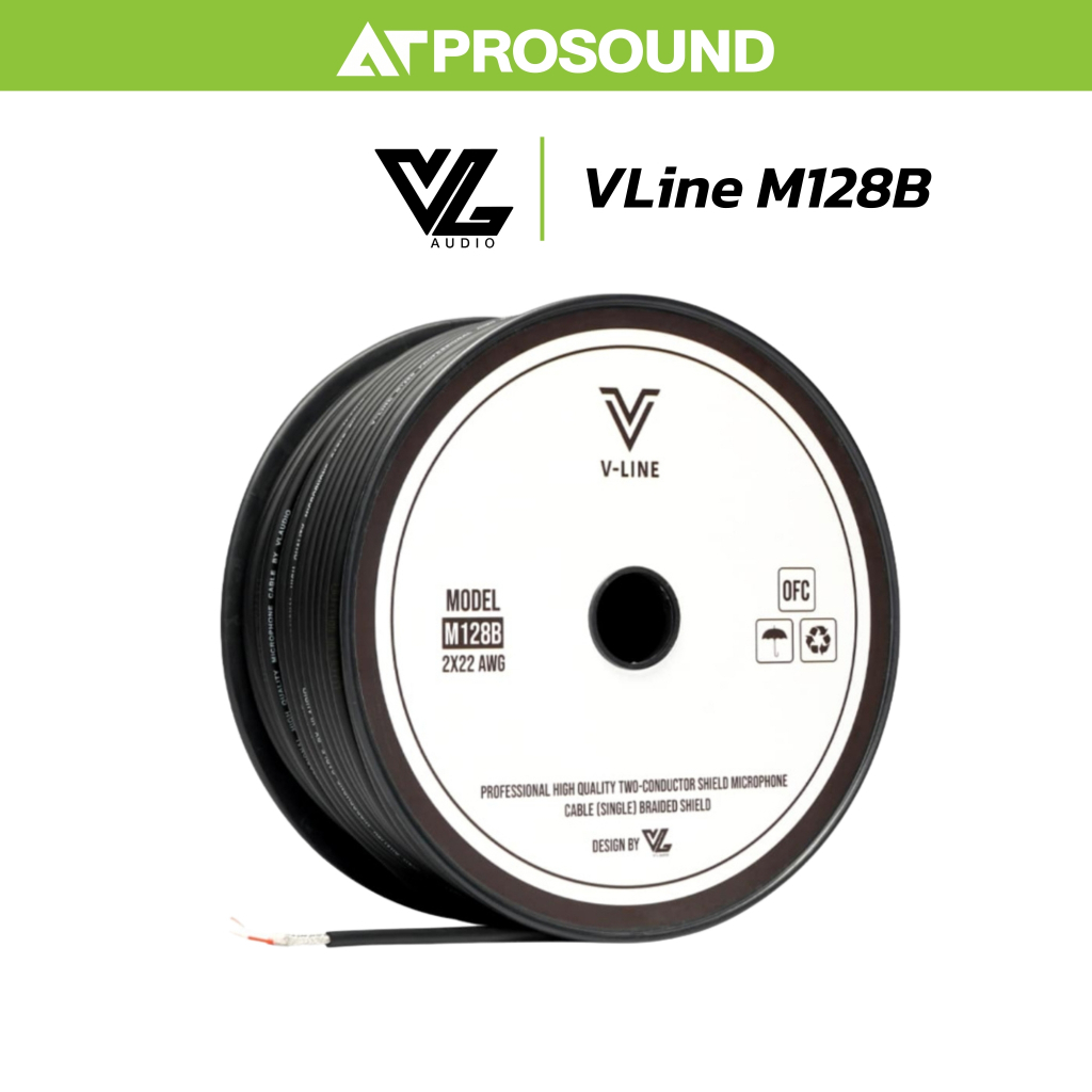 VL AUDIO VLine M128B สายสัญญาณคุณภาพ มีมาตรฐานนำสัญญาณได้ดี สายขนาด 2 x ...