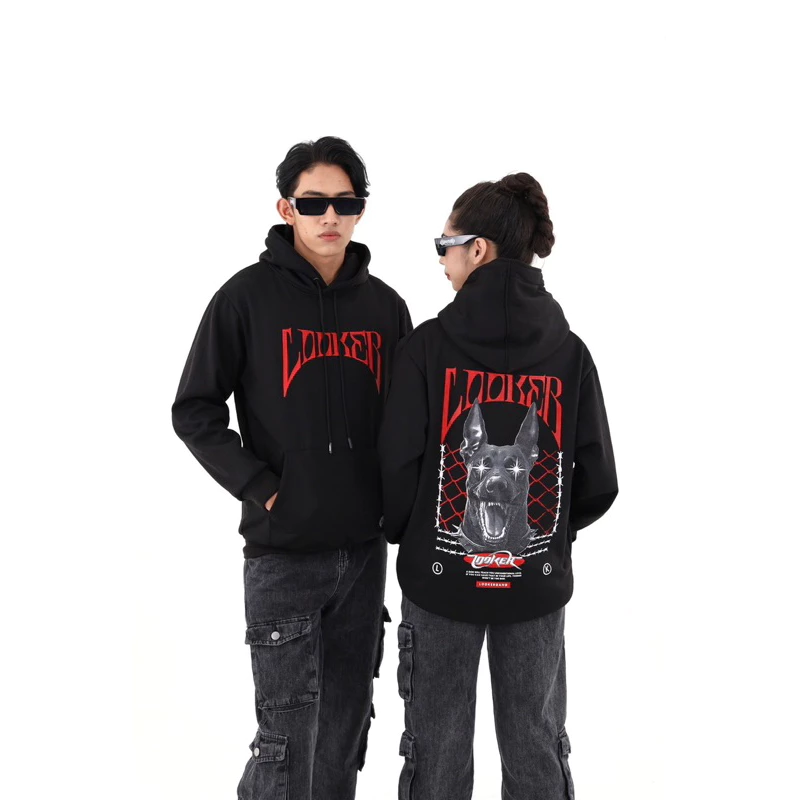 LOOKER - Hoodies เสื้อฮู้ดสกรีน เสื้อแขนยาวมีฮู้ด https://wayoza.com