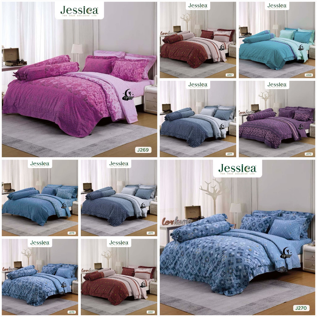 Jessica ชุดผ้าปูที่นอน (ไม่รวมนวม) พิมพ์ลาย Graphic Print J267-J273 ...