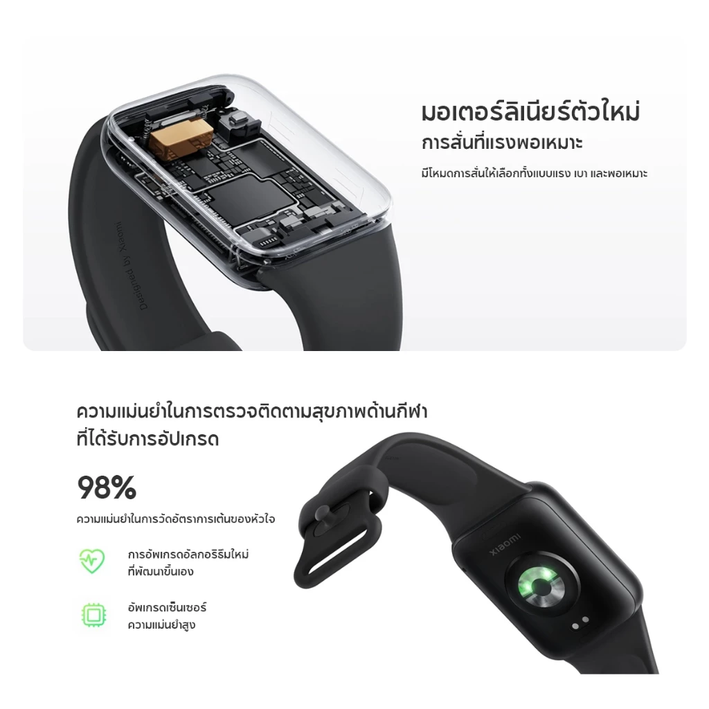 Xiaomi Mi Band 9 Pro จอแสดงผล 1.74" AMOLED 60Hz 1200nits การจัดการสุขภาพหลายมิต Smart Band 9 Pro แบตอึด 21 วัน https://wayoza.com