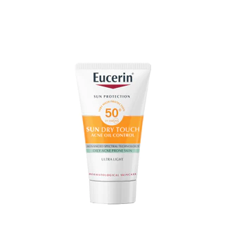 รูป Eucerin SUN DRY TOUCH ACNE OIL CONTROL SPF50+ PA++++ 20 ML ยูเซอริน กันแดดคุมมัน เนื้อบางเบา สำหรับผิวหน้า