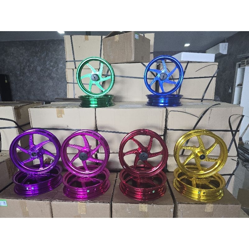 ล้อ Giorno+ CNC แบรน G max racing ขอบ 12