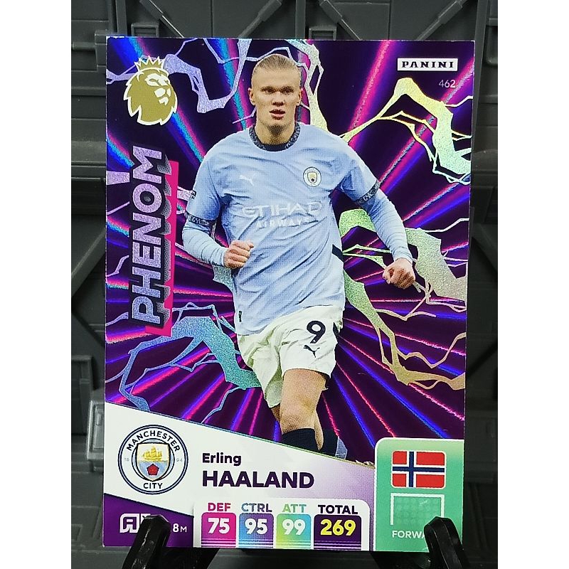 Panini Adrenalyn XL EPL 2025 ERLING HAALAND Manchester city Phenom