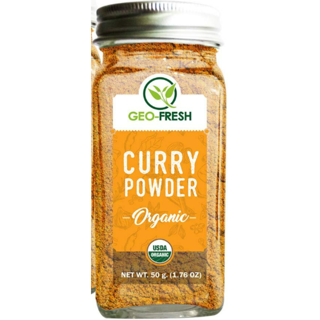 Geo-Fresh Organic Curry Powder, ผงกะหรี่ออร์แกนิค 50g | Shopee Thailand