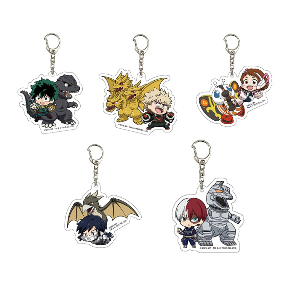 [Direct from Japan] Godzilla × My Hero Academia Acrylic Keychain Japan ...